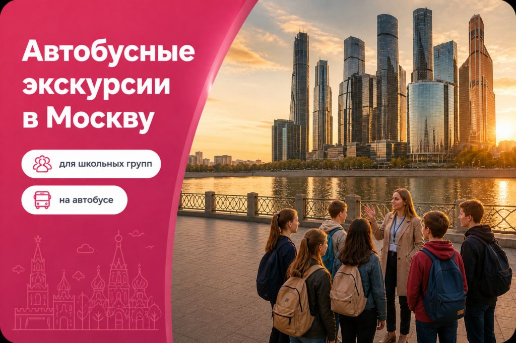 Автобусные экскурсии в Москву