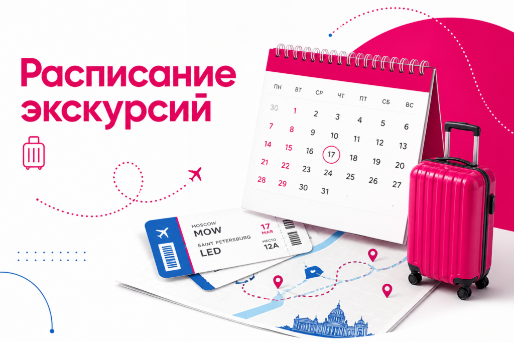Расписание экскурсий